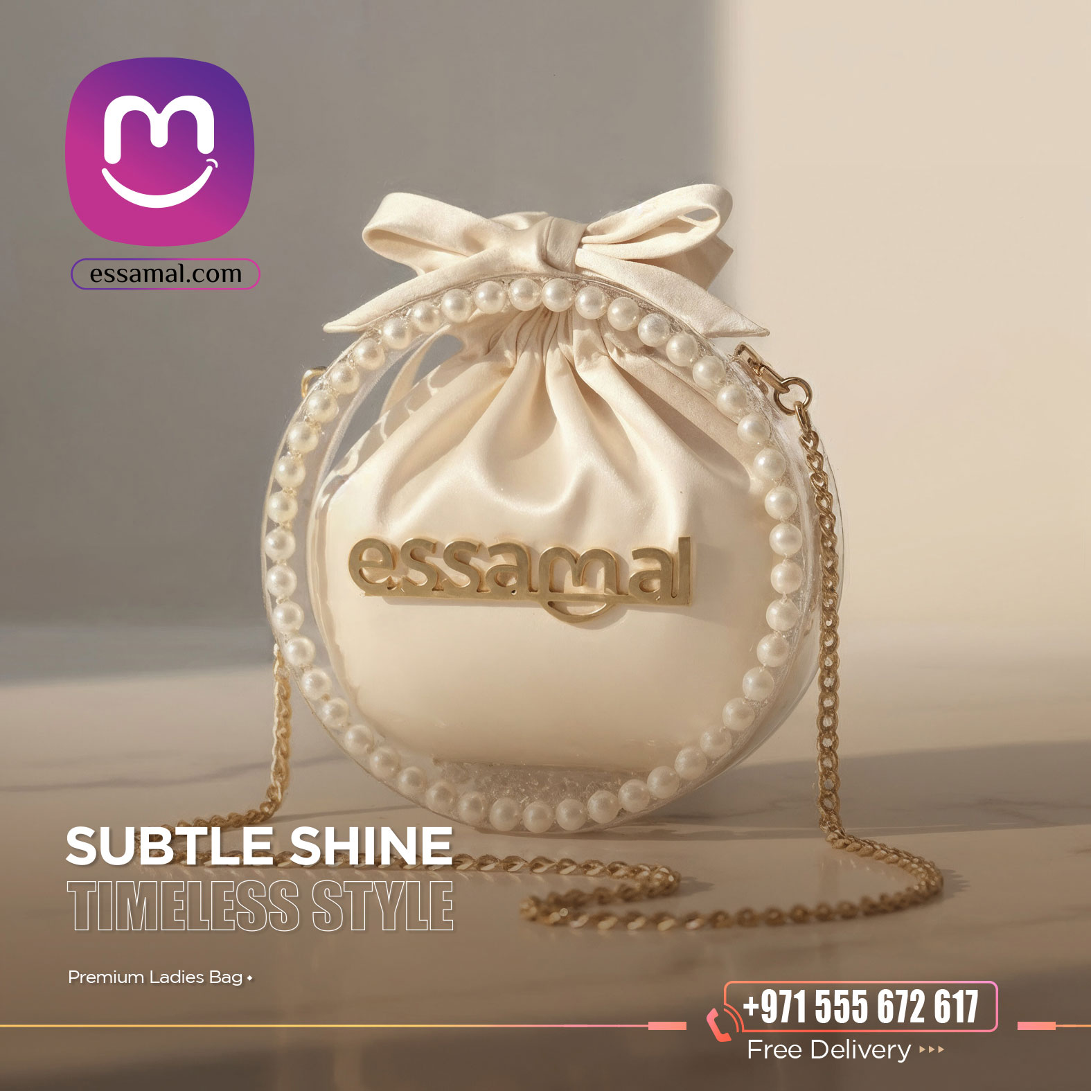 Shine Timeless Style Ladies Bag